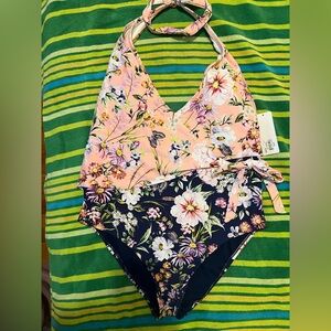 NWT Freshwater 1X One Piece Swimsuit